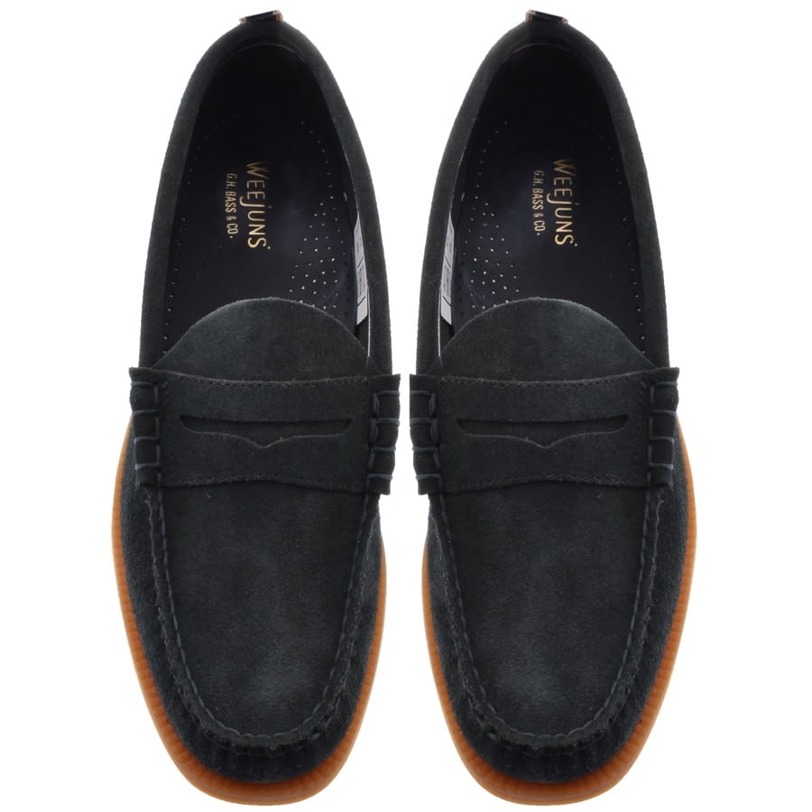Alternative Image for ProductGH Bass Weejun II Larson Suede Loafers Navy3